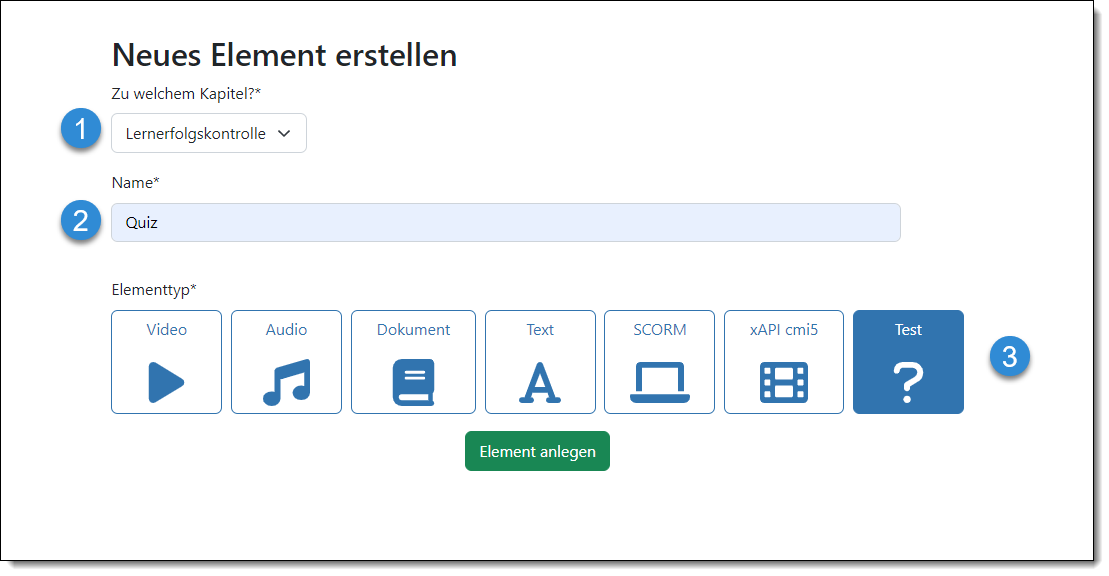 So erstellen Sie einen Test | TUTORize